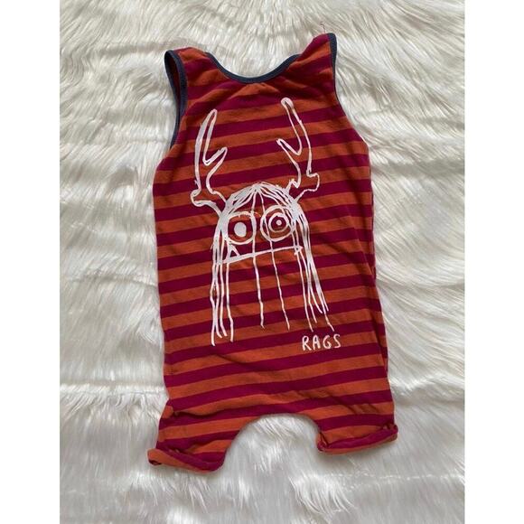 Rags to Raches 12-18m Sleeveless Romper - Picture 1 of 12